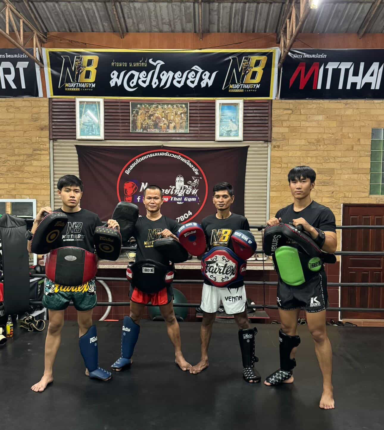 Die Trainer des NB Muay Thai Gyms